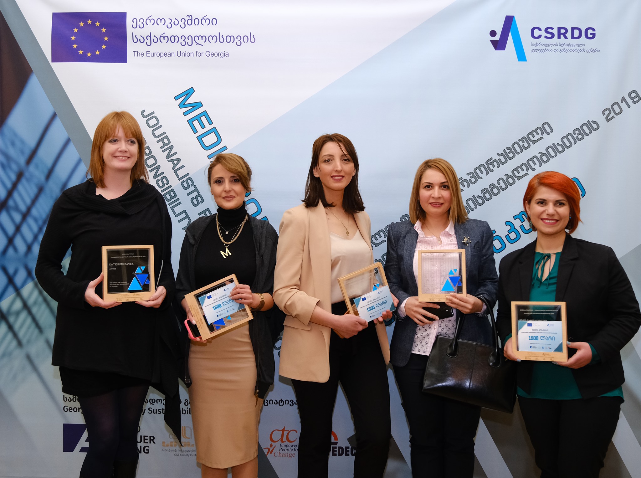 Winners of “Journalists for Corporate Social Responsibility 2019” have been revealed 