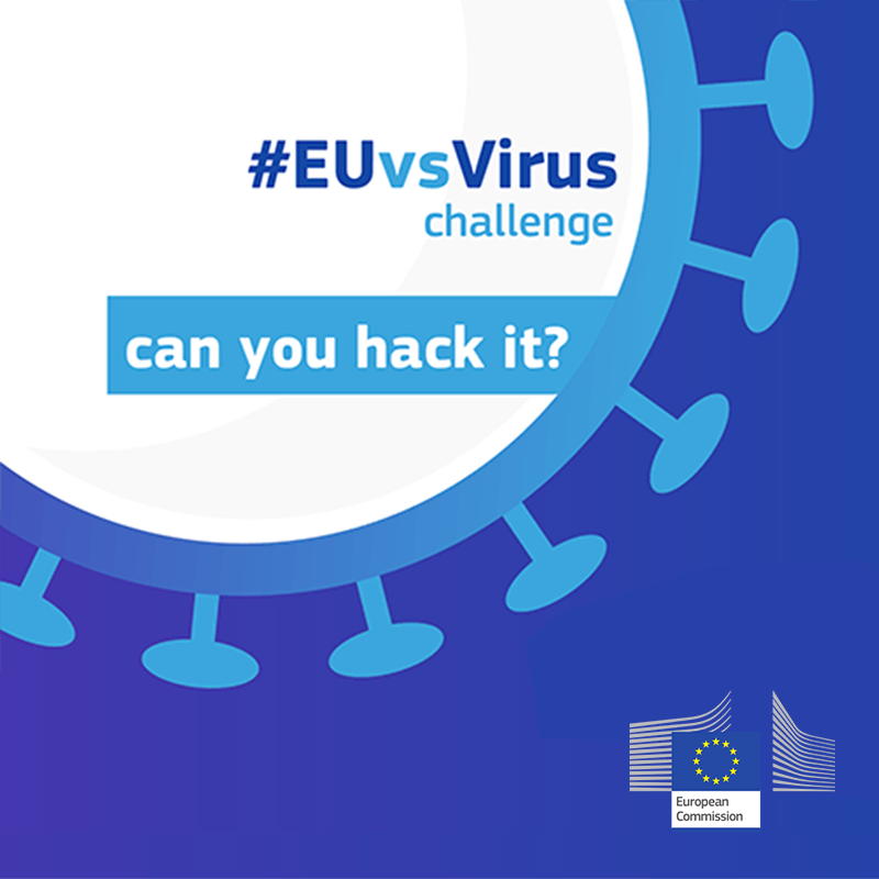 The European Commission, in collaboration with the EU member states, will host a pan-European hackathon - euvsvirus.org