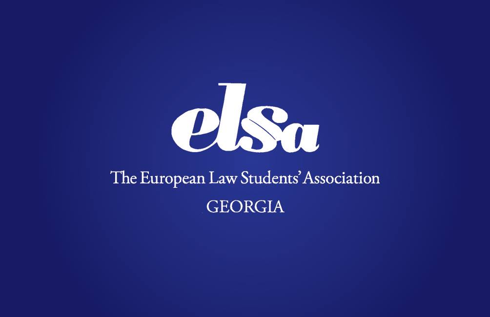 The European Law Students' Association (ELSA) Batumi