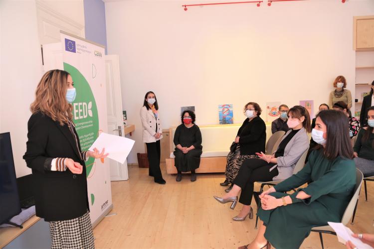 CENN, with the Support of the EU and in partnership with Society Biliki, launched an Innovative Knowledge Hub in Gori
