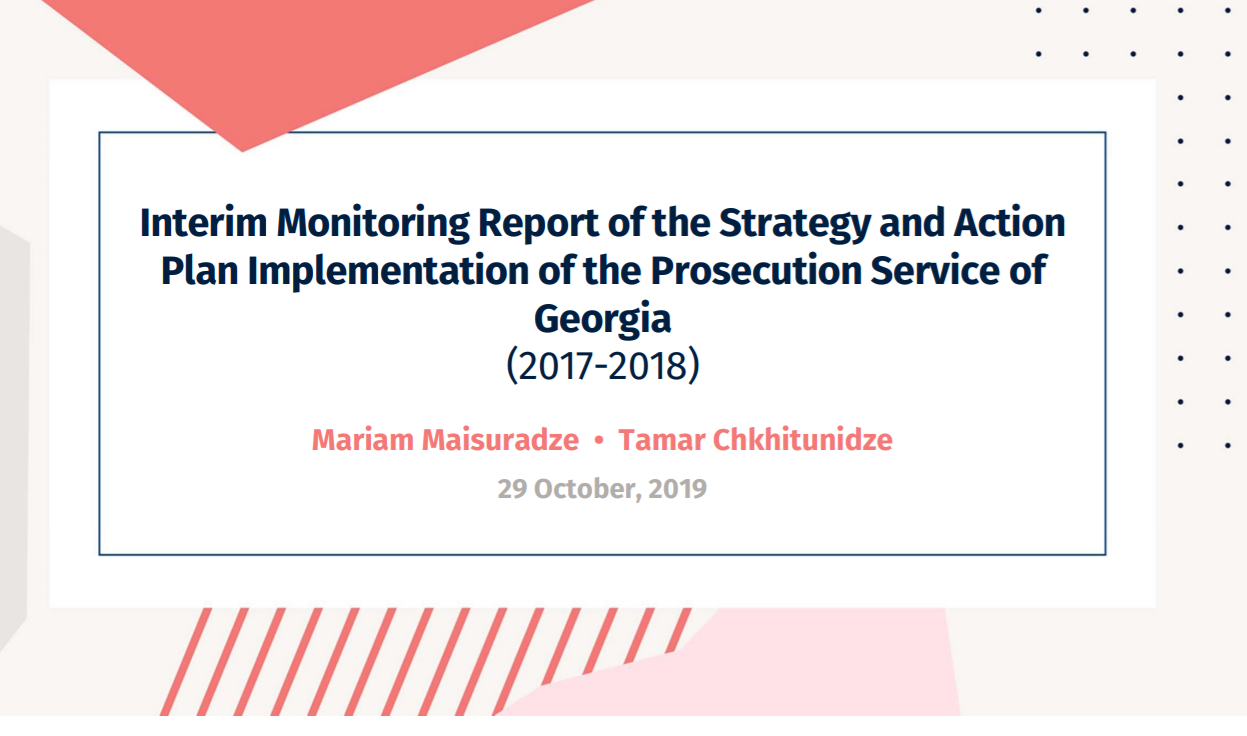 The final Reports of the Alternative Monitoring of the 2019 - 2020 PAR Action Plan Implementation