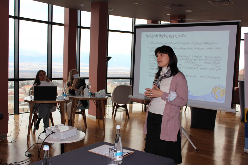 The round table discussion was held about the development of employment support services in Telavi