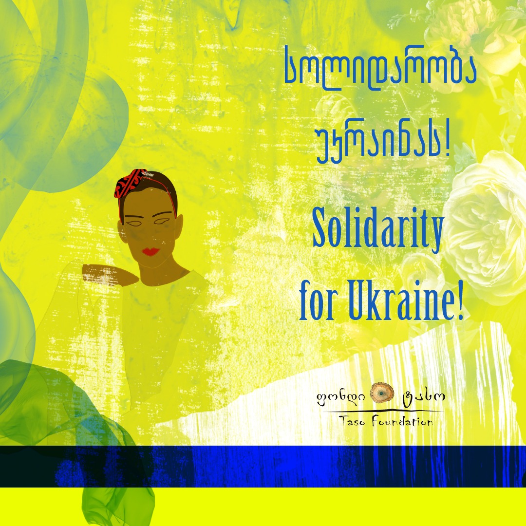 Taso Foundation expresses solidarity with Ukraine