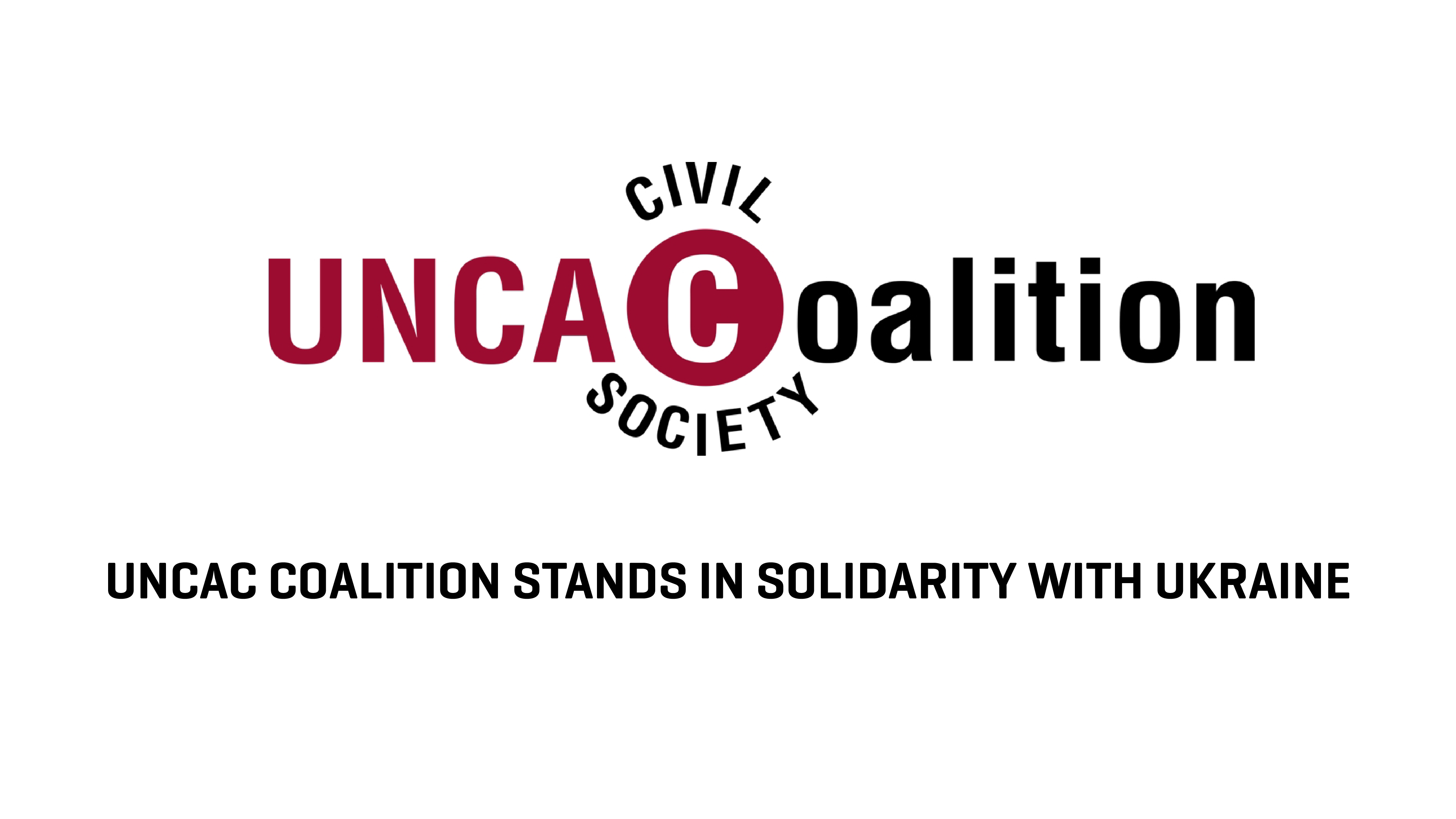 UNCAC Coalition Stands in Solidarity with Ukraine