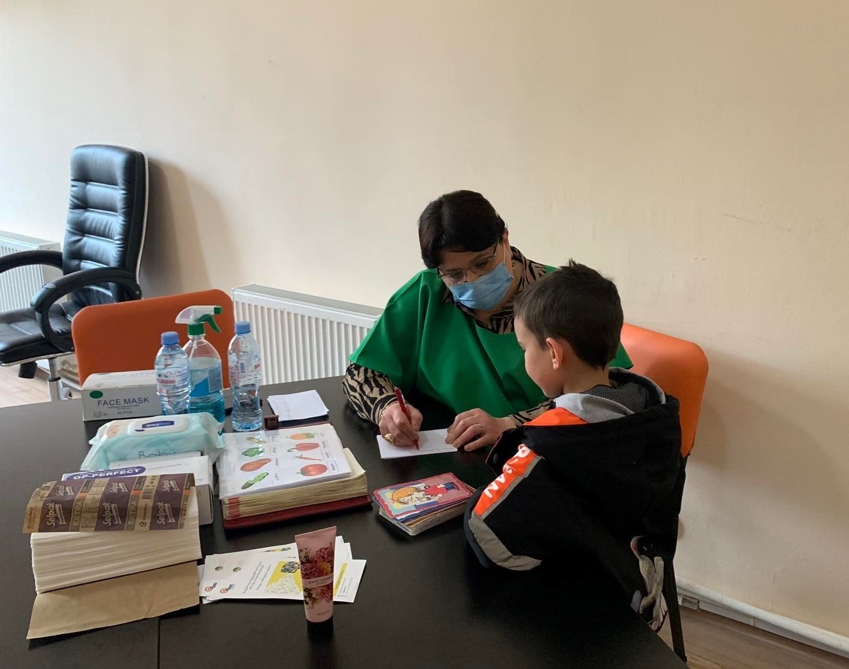 The diagnostic of speech disorder was free for 70 children in Kutaisi 
