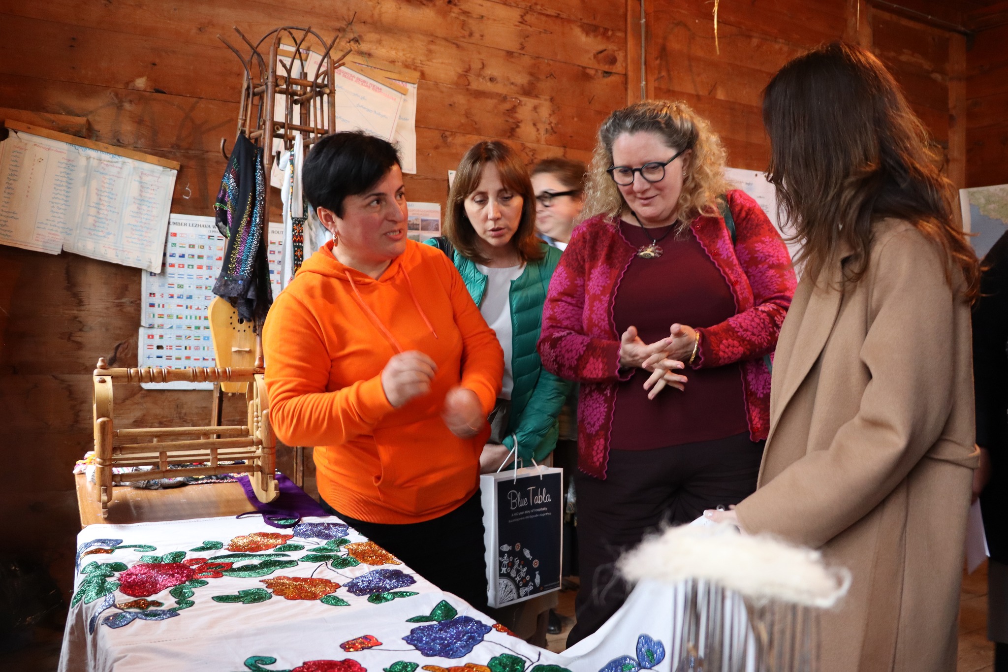 Meeting with the Women’s Self-Help Group in the Chkhakaura Village