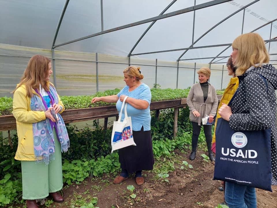 The USAID YES-Georgia program visited the regions in West Georgia