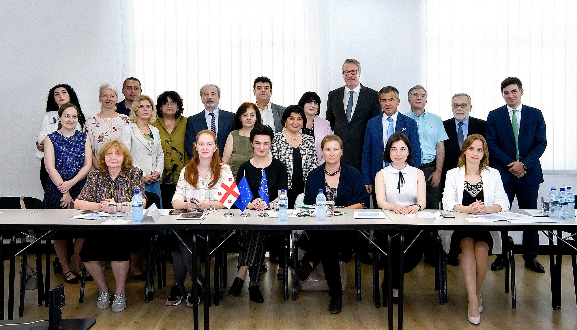 The ninth meeting of the Georgia-EU civil society platform was held at the Rondeli Foundation