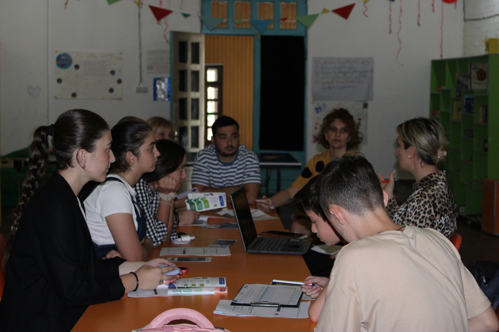 Meeting with the members of the Baghdati Youth Council