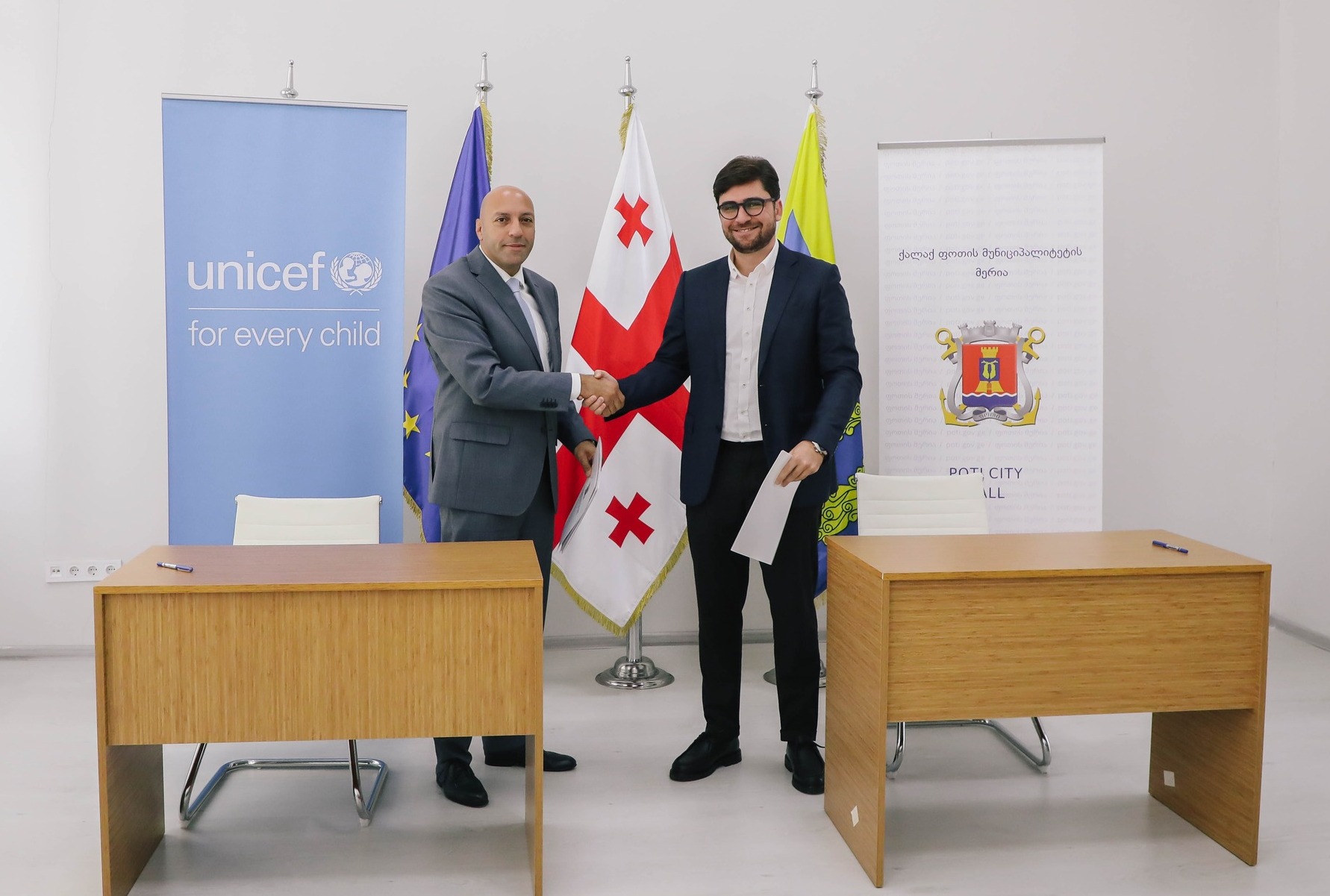 UNICEF welcomes Poti city decision to join the Child Friendly City initiative