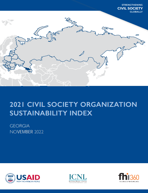  Cso sustainability index (2021), Georgia