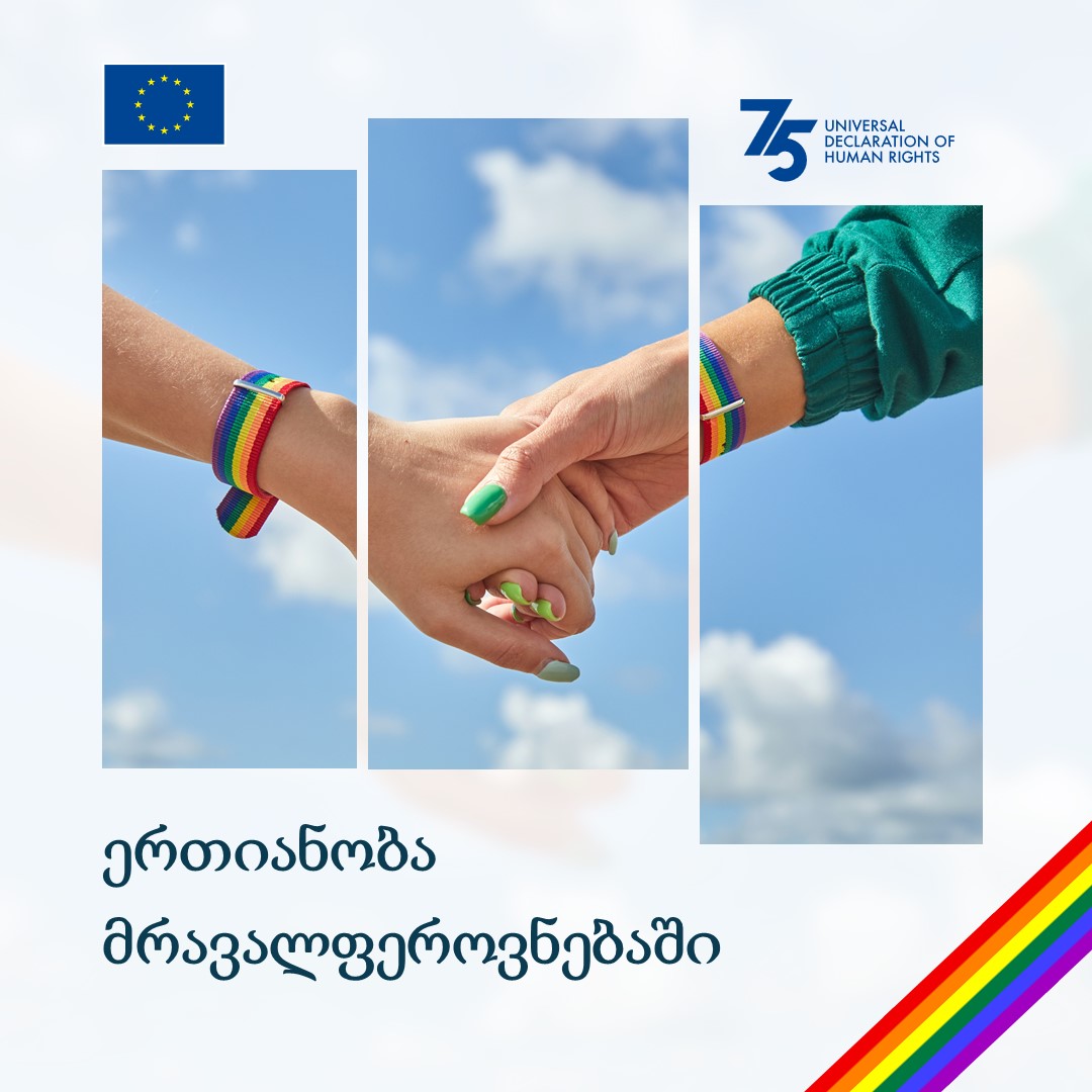 Take a stand for human rights for all: stop discrimination and violence against LGBTQI+ persons in Georgia