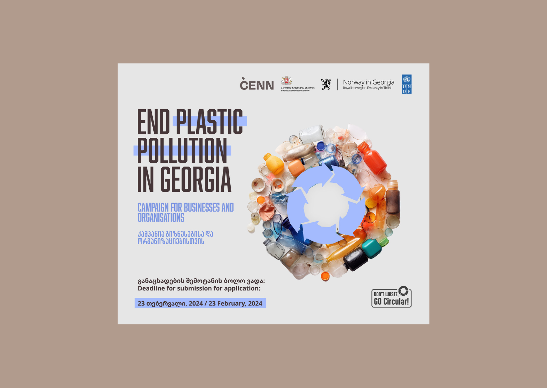 End Plastic Pollution in Georgia
