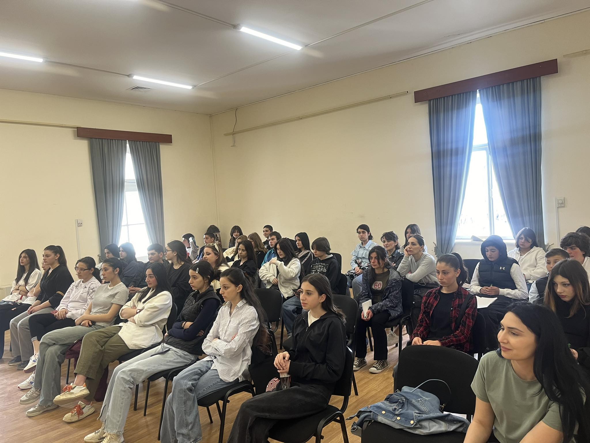 A workshop for young people living in Dusheti